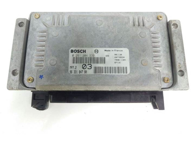 Блок предохранителей 0261204939, 9633184780 Citroen Xsara