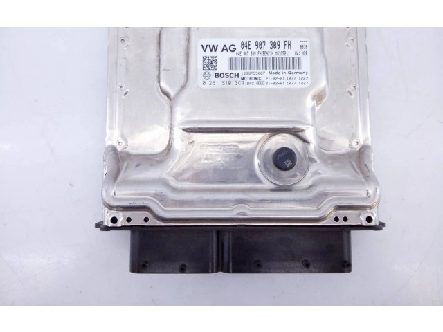 Блок управления двигателя 04E907309FH, 0261S103C4   Skoda Octavia Mk4