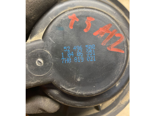 Вентилятор печки 7H0819021, 52496500 Volkswagen Transporter - Caravelle T5