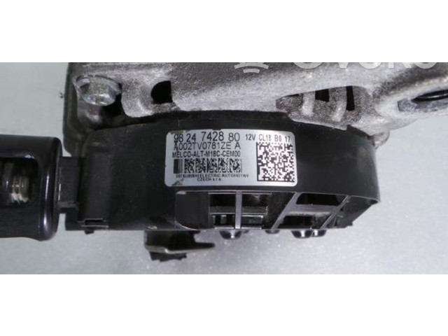 Генератор 9824742880, 9824742880 Citroen Berlingo