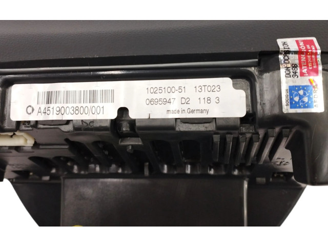 Панель приборов A4519003800, 102510051 Smart ForTwo II