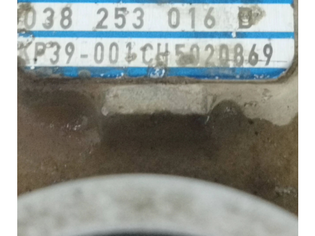  Турбина Skoda Fabia Mk1 (6Y)  038253016B   для двигателя ATD      