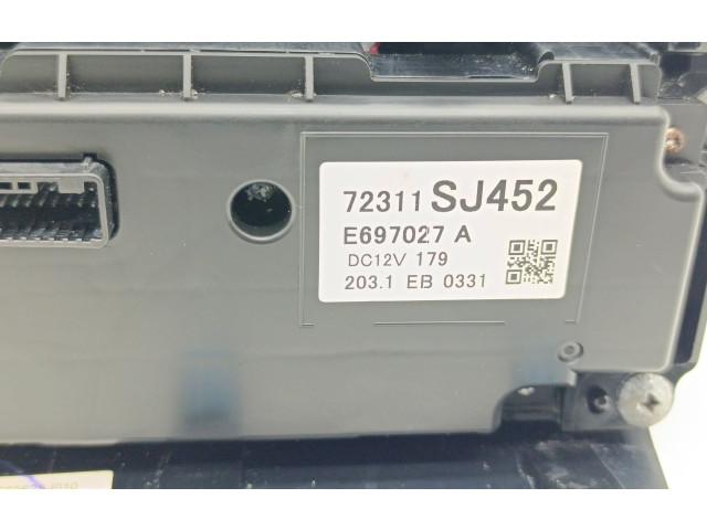 Блок управления климат-контролем 72311SJ452, 66062SJ010   Subaru Forester SK