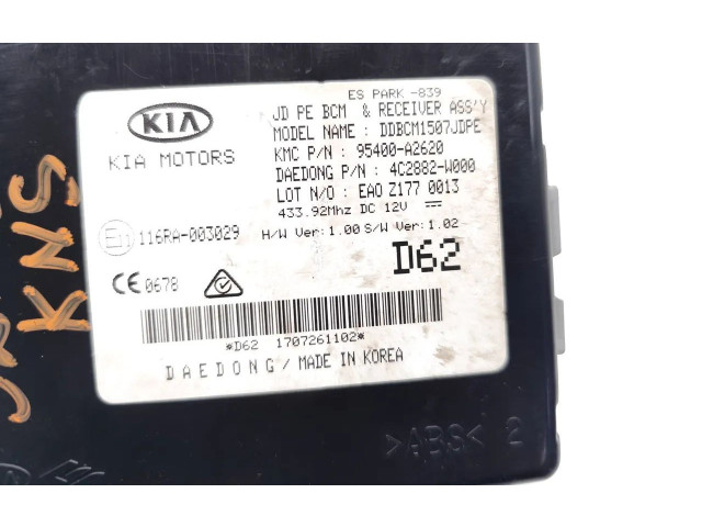 Блок комфорта 95400-A2620   KIA Ceed   