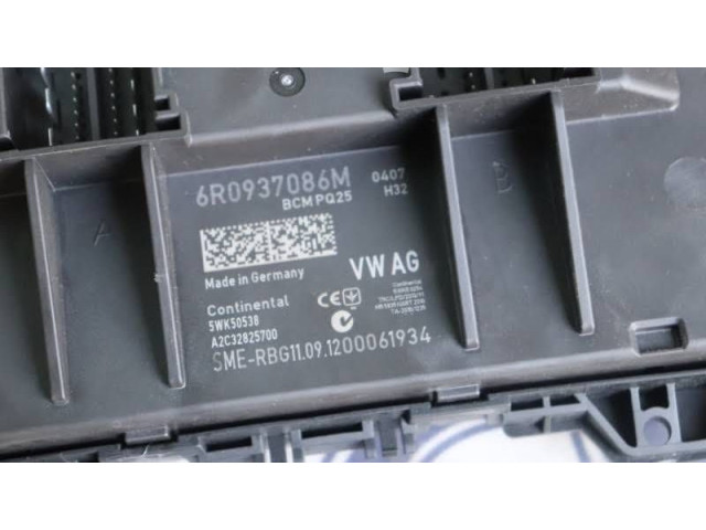 Блок комфорта 6R0937086M, A2C32825700   Skoda Rapid (NH)   