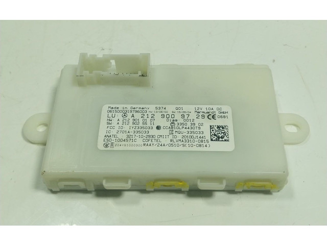 Блок управления A2129009729 Mercedes-Benz GLE AMG (W166 - C292)