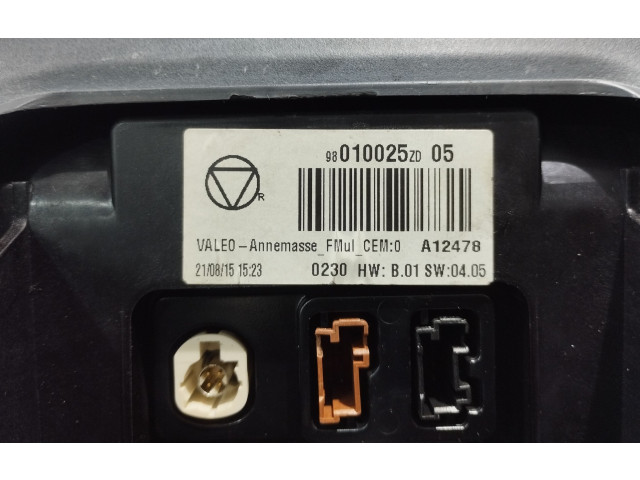 Дисплей    98010025ZD   Citroen C4 Cactus