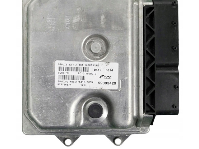 Řídící jednotka 52003420, 8GMKF3 Alfa Romeo Giulietta 2014