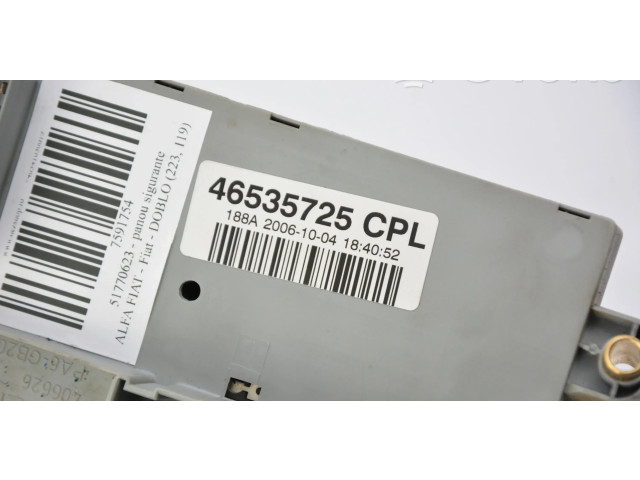 Pojistková skříňka 51770623, 46535725 Fiat Doblo 2000