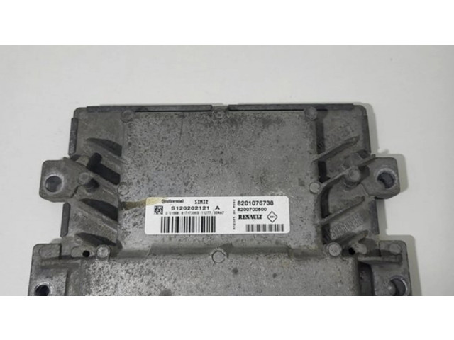 Блок управления двигателя 8201076738, 8200700600 Renault Twingo II
