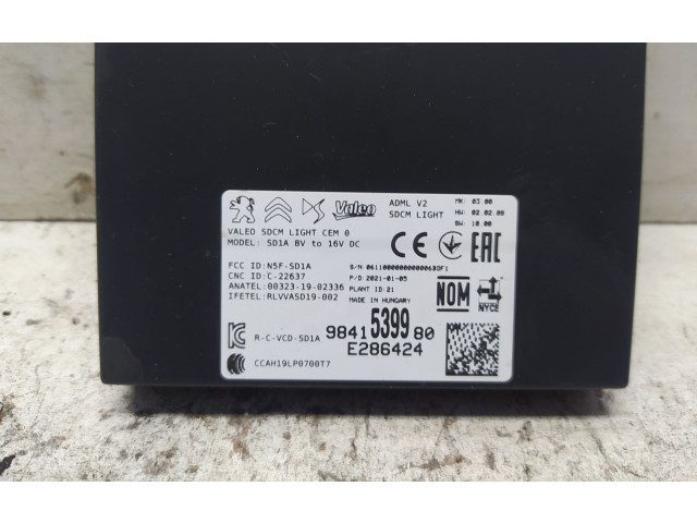 Блок управления 9841539980   Peugeot 2008 II