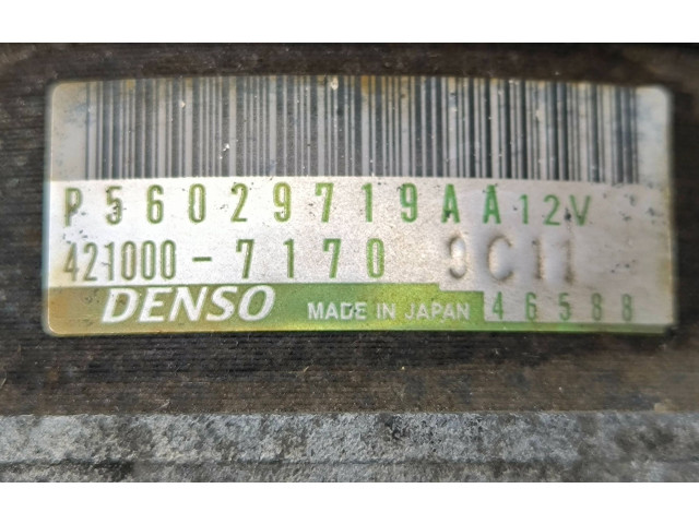 Генератор P56029719AA, 56029719AA Dodge Charger