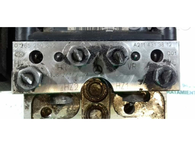 АБС Steuergerät A2114313812, 0265250302 Mrcedes-Benz E W211 2002 - 2009 года