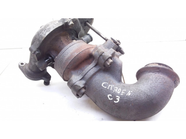 Turbodmychadlo Турбина 54351014861 Citroen C3 1.4