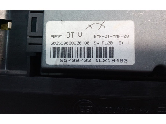 Přístrojová deska Lancia Phedra 2002 503550080220, 503550080220