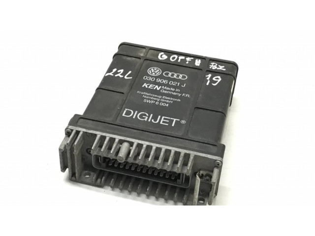 Блок управления двигателя 030906021J, 5WP6004   Volkswagen Golf II