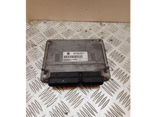Блок управления 03E3906033A, 5WP4012007 Skoda Fabia Mk1 (6Y)