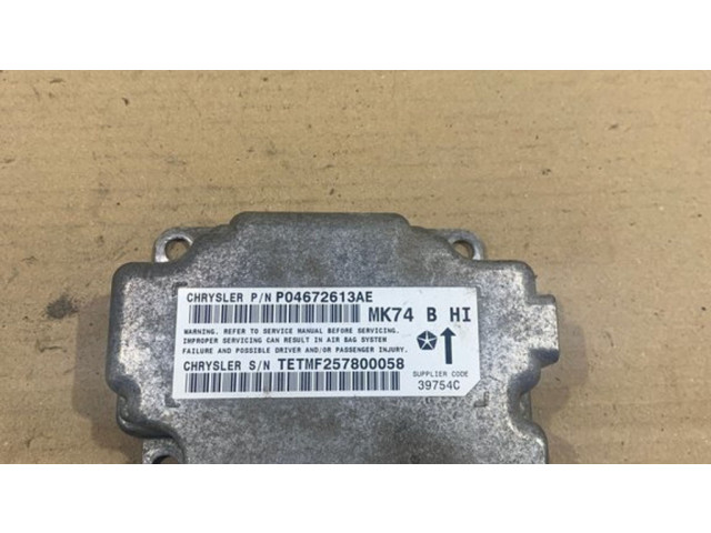 Блок подушек безопасности P04672613ae, MK74   Jeep Patriot