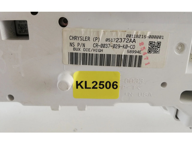 Přístrojová deska  Dodge Nitro 2008 05172372AA, KL2506  