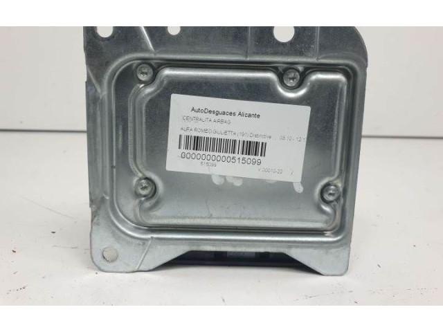 Блок подушек безопасности 0285010935 Alfa Romeo Giulietta