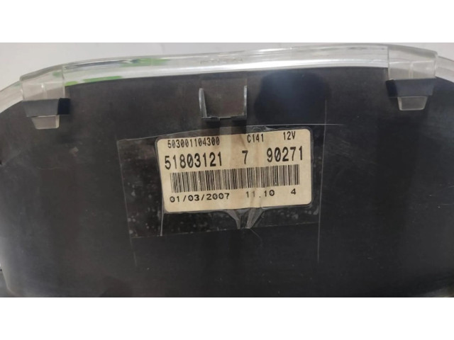 Přístrojová deska  Fiat Punto (199)  51803121, CUADROINSTRUMENTOS  