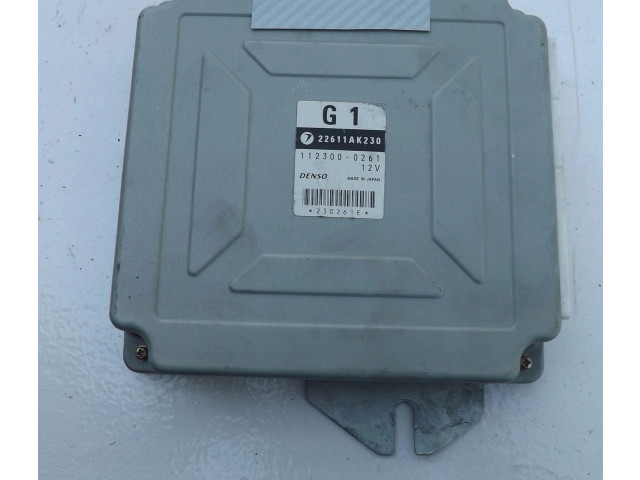 Блок управления двигателя 22611AK230, 1123000261   Subaru Forester SJ