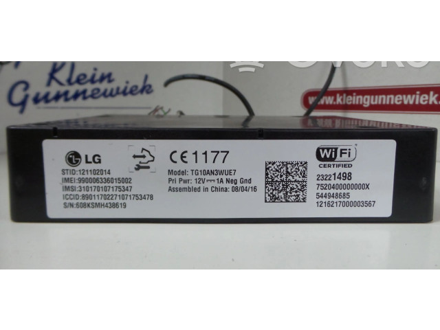 Блок управления 23221498 Vauxhall Astra K