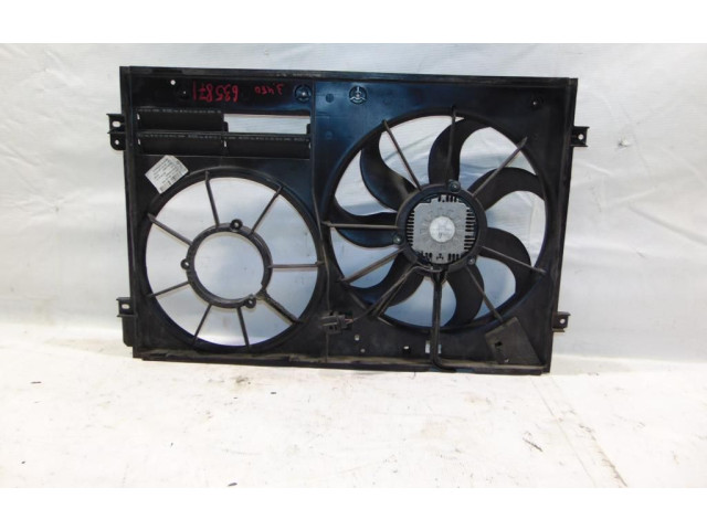 Комплект вентиляторов     1K0998455A, 1K0121205AD    Volkswagen Touran I 2.0