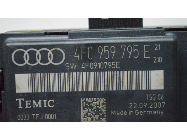 Блок комфорта Audi A6 S6 C6 4F