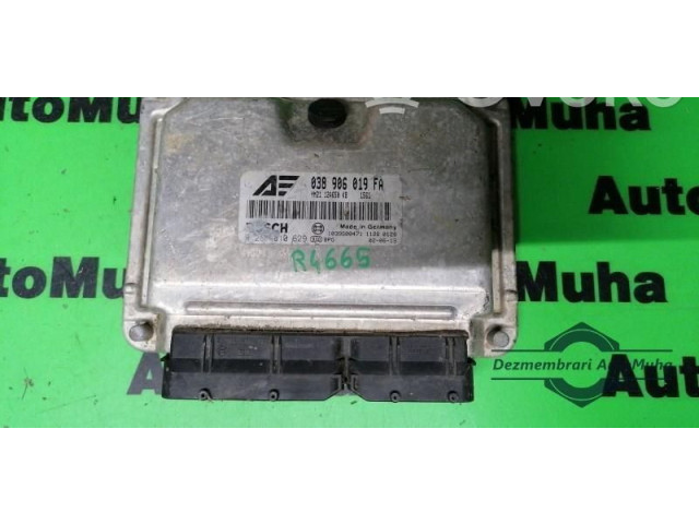 Блок управления двигателем Блок управления 0281010629, 038906019FA Ford Galaxy