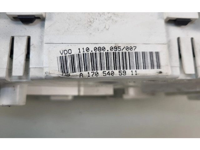 Přístrojová deska Mercedes-Benz SLK R170 2003 A1705405911