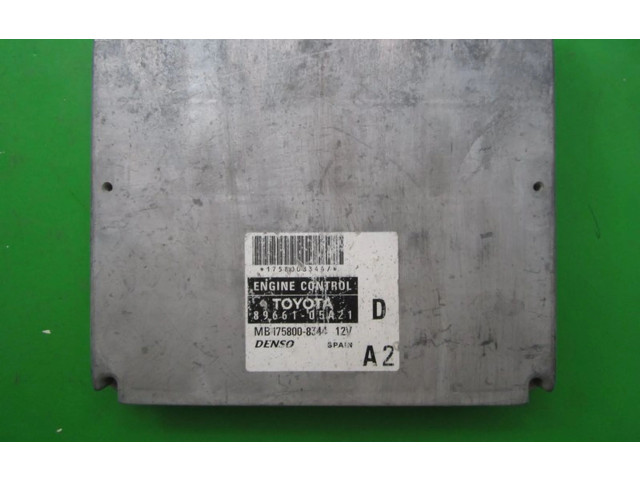 Řídící jednotka 89661-05A21, MB175800-8344 Toyota Avensis T250 2005