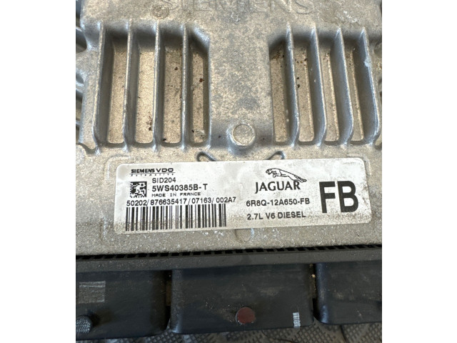 Поршень Блок управления двигателя AJDV6 5WS40385BT, 6R8Q12A650FB Jaguar XJ X350