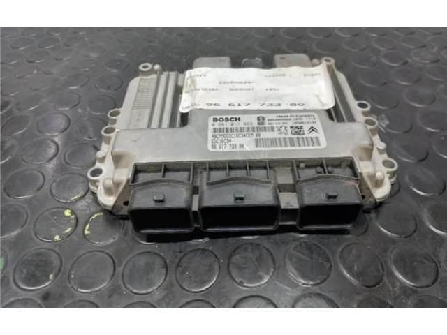 Блок управления 9661773380, 0281011863   Citroen C4 I