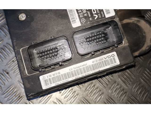 Блок управления двигателя A0265450532, A1661402100   Mercedes-Benz A W168