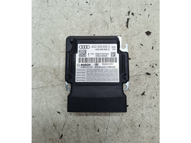 Блок подушек безопасности 4G0959655A, 0285010714 Audi A7 S7 4G
