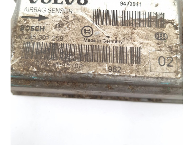 Блок подушек безопасности 9472941, 0285001258 Volvo S80