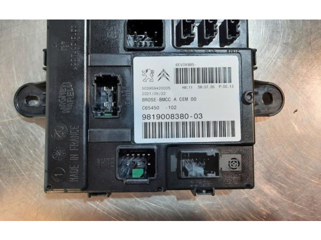 Блок комфорта 9819008380 Citroen C5 Aircross