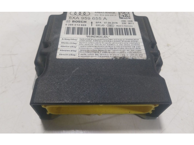 Блок подушек безопасности 8X0959655A, 8X0959655B Audi A1