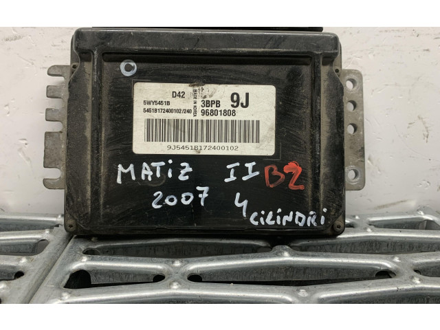 Блок управления двигателя 3BPB96801808, 3BPB96801808   Chevrolet Matiz