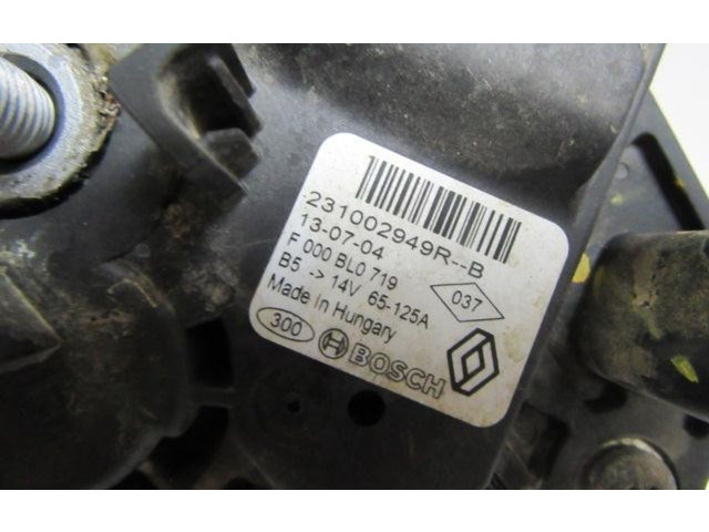 Генератор 231002949R   Dacia Dokker 1.5     