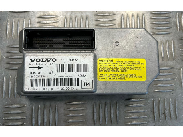 Блок подушек безопасности 0285001254, 8645271 Volvo S80