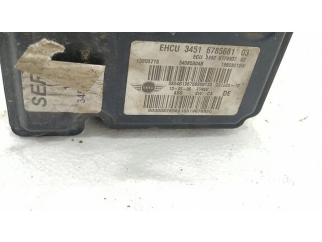 Блок АБС 6785681, 6779307 Mini One - Cooper Coupe R56 2005-2014 года