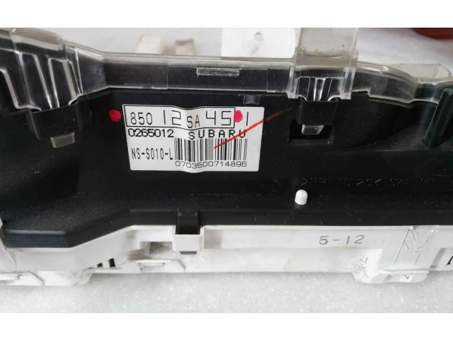 Панель приборов 85012SA45   Subaru Forester SG       