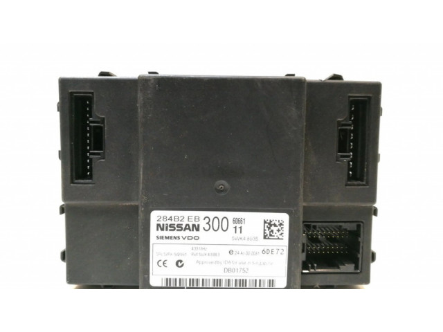 Блок комфорта 284B2EB Nissan Navara