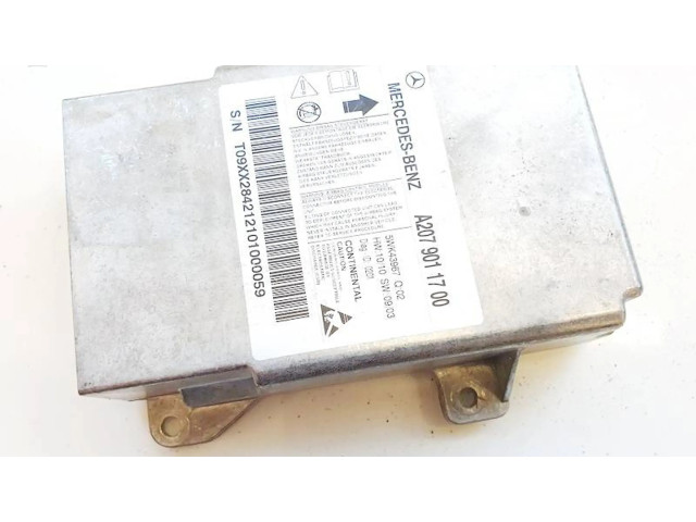 Блок подушек безопасности a2079011700, 5wk43967   Mercedes-Benz E W212
