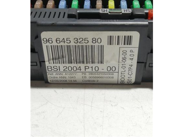 Блок управления 9664532580, 9664532580   Citroen C2