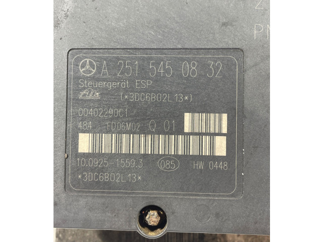 Блок АБС A2515450832, 00402290C1 Mercedes-Benz ML W164 2005 - 2011 года
