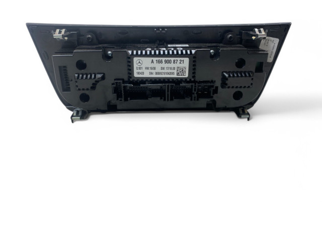 Блок управления климат-контролем A1669008721 MercedesBenz GLE (W166 - C292)