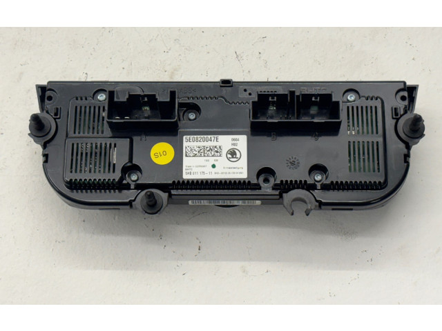 Блок управления климат-контролем 5F0820047E, 5HB01117511   Skoda Octavia Mk3 (5E)